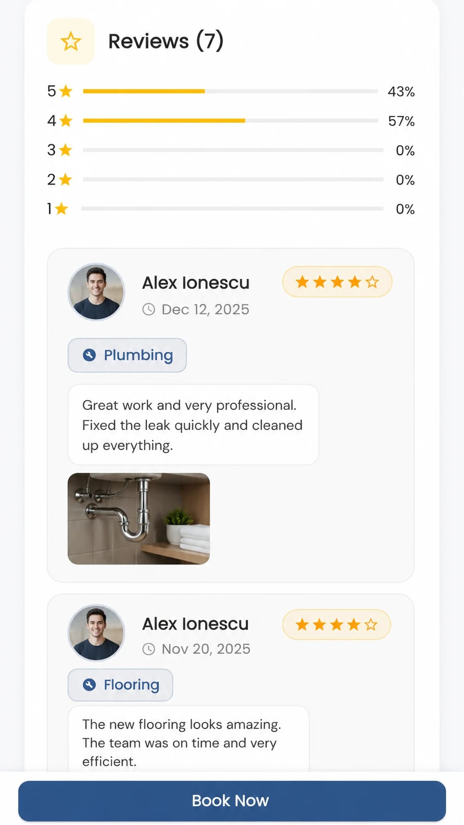 GoFix provider reviews and customer feedback
